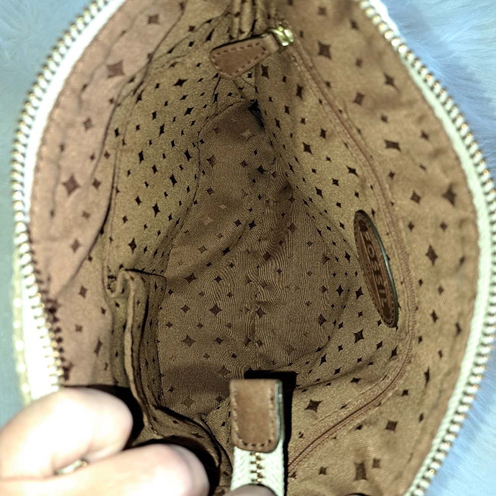 Fossil midsz leather shoulder or crossbody bag - Picture 14 of 16